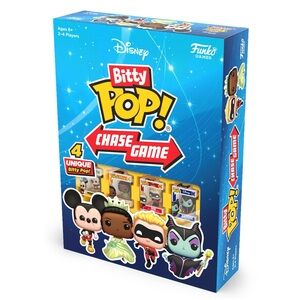 Funko Bitty Pop Chase Game Disney With Maleficent Chase